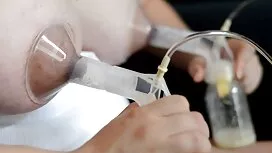 Eine schöne Brünette ...